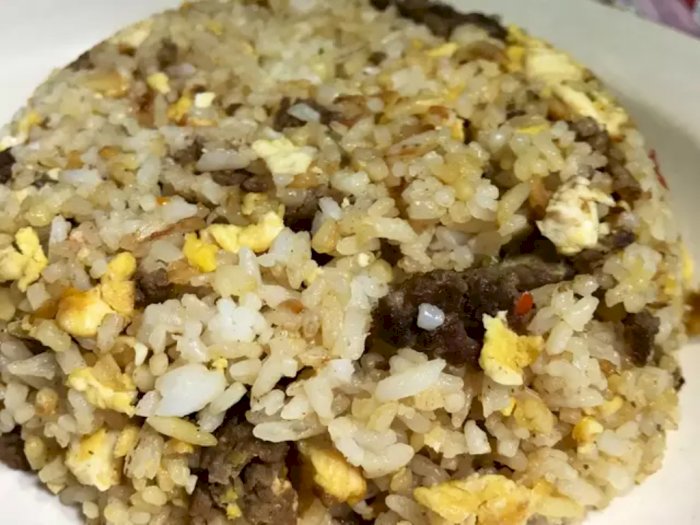 Sarapan Hari Ini Buat Nasi Goreng Daging Cincang di Rumah Yuk