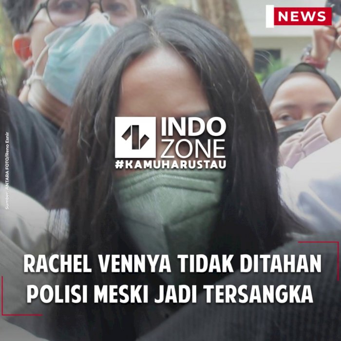 Rachel Vennya Tidak Ditahan Polisi Meski Jadi Tersangka 
