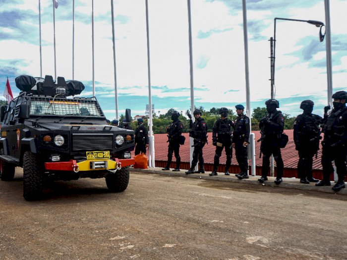 Pengamanan Pembukaan Peparnas XVI Papua, Ini Foto-fotonya
