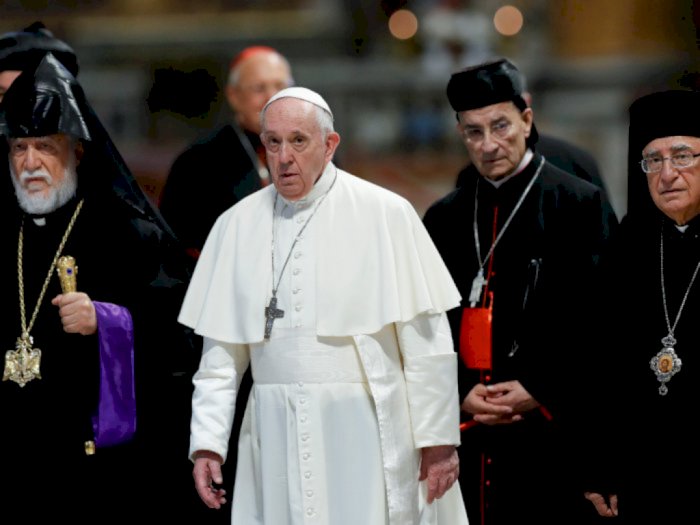 Paus Fransiskus Dukung Solusi Dua Negara untuk Akhiri Konflik Israel-Palestina