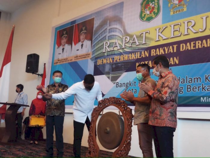 Bahas Raker Dewan Tahun 2022, Ketua DPRD Inginkan Kota Medan Berbenah