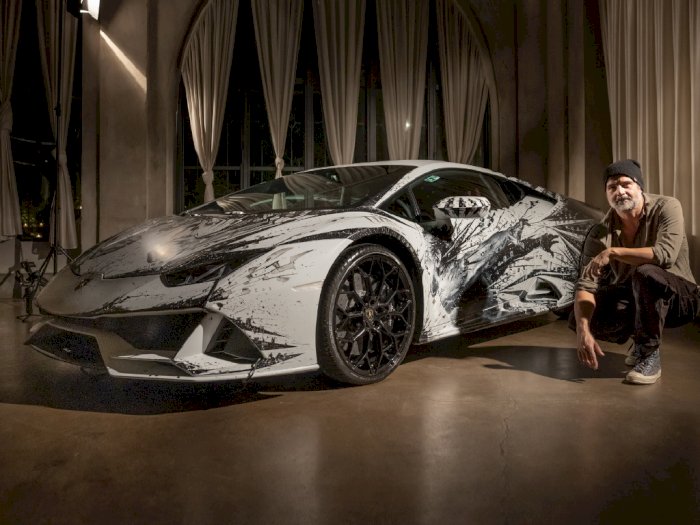 Melihat Tampilan Lamborghini Huracan dengan Desain dari Seniman Paolo Troilo