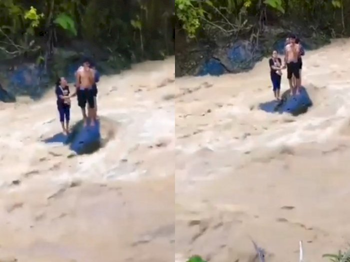 Terjebak Air Bah, 1 Orang Wisatawan di Aceh Tamiang  Hilang Terseret Arus