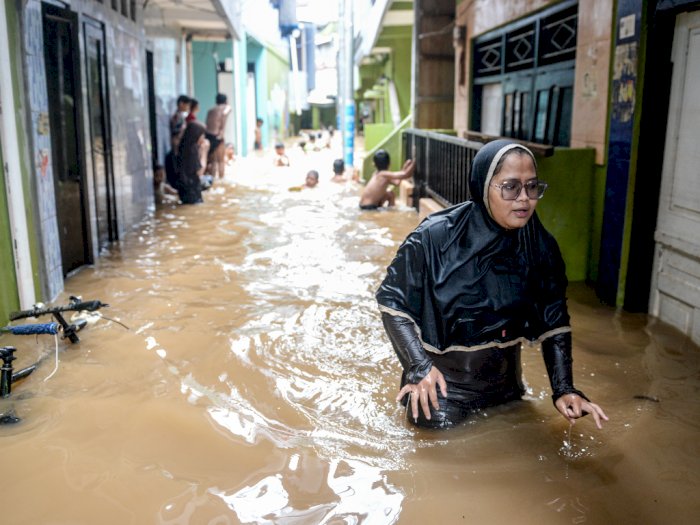 Kondisi Banjir di Jakarta, Berikut Foto-fotonya