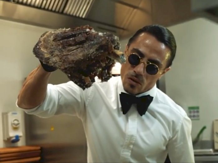 Tinggalkan London, Salt Bae yang Jual Steak Berlapis Emas akan Buka Restoran di Saudi 