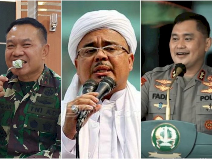 Habib Rizieq Ajak Para Ulama dan Habaib Boikot Irjen Fadil dan Letjen Dudung, Kenapa?