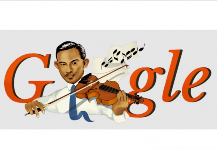 Hari Pahlawan, Google Doodle Tampilkan Ismail Marzuki