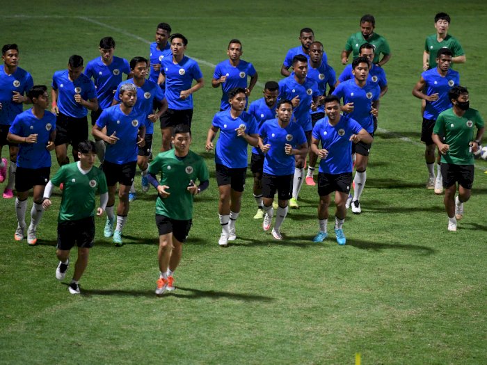 Latihan Timnas Indonesia Jelang Piala AFF 2020, Berikut Foto-fotonya