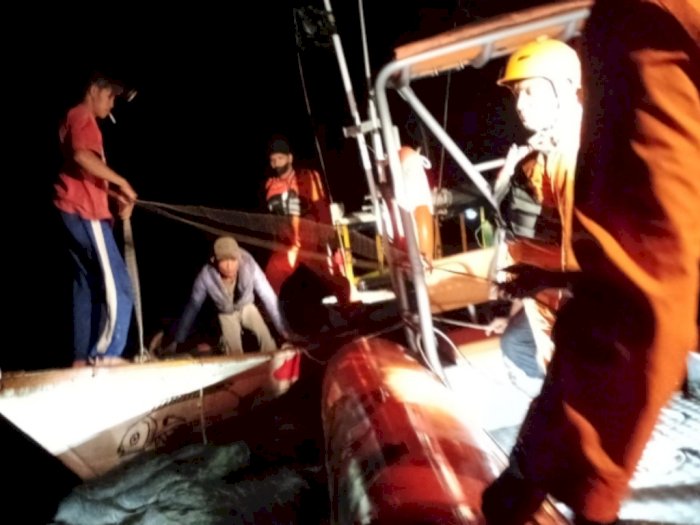 Sempat Hilang di Laut, Dua Nelayan Asal Gunungsitoli Ditemukan Selamat