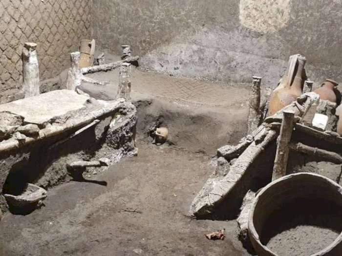 Arkeolog Berhasil Temukan Ruang yang Pernah Dihuni para Budak di Pompeii