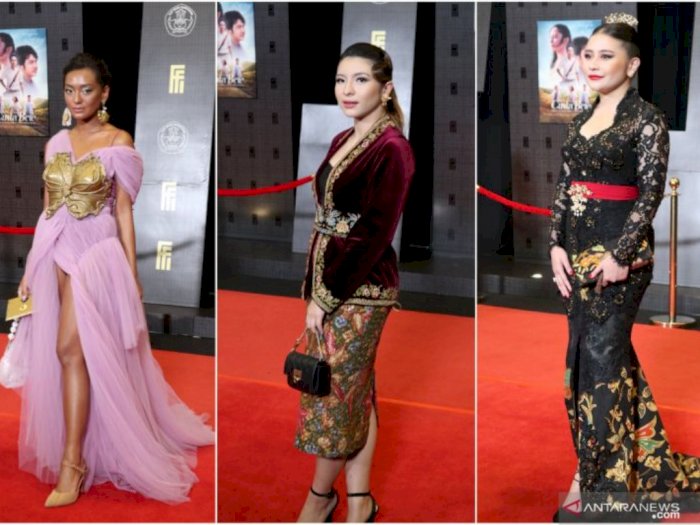 Anggunnya Para Aktris Tampil Berkebaya di Karpet Merah FFI 2021