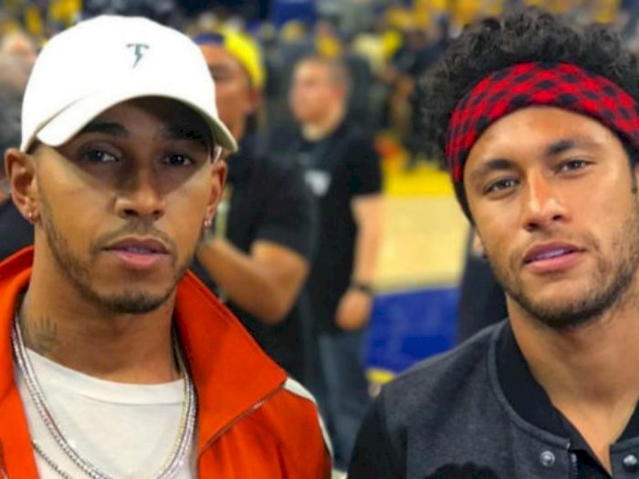 'Saudara Beda Ibu' Lewis Hamilton Bongkar Kedekatan dengan Neymar Jelang F1 GP Brasil