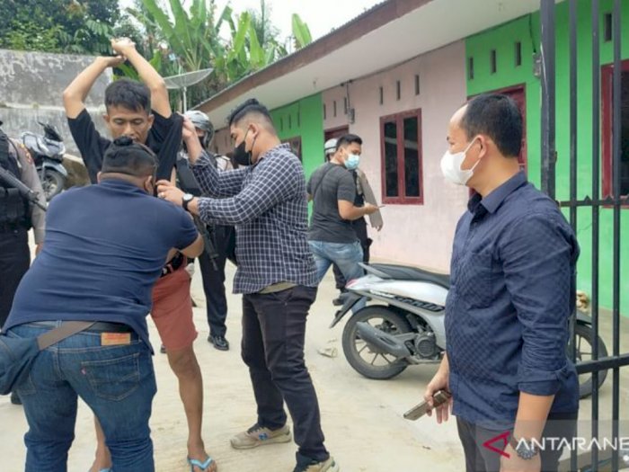 Gerebek Kawasan Narkoba di Labuhanbatu, Polisi Boyong 5 Orang Jalani Rehabilitasi