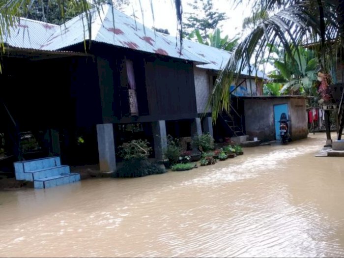 Sungai Wampu Meluap, 383 Rumah Warga Terendam Banjir