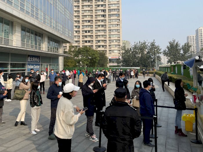 Salah Seorang Pengunjung Mal di Beijing Kontak Erat Pasien COVID-19, Malnya Dilockdown