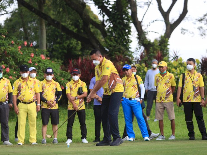 Rebut Piala Wagub Sumut di Turnamen Dipo Golf Club, Ijeck: Semoga Mempererat Silaturahmi