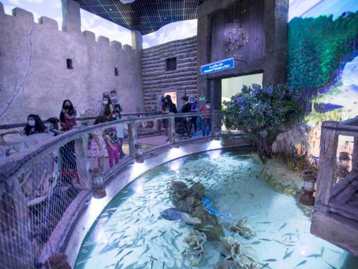 Abu Dhabi Punya Akuarium Terbesar di Timur Tengah, Dinamai The National Aquarium