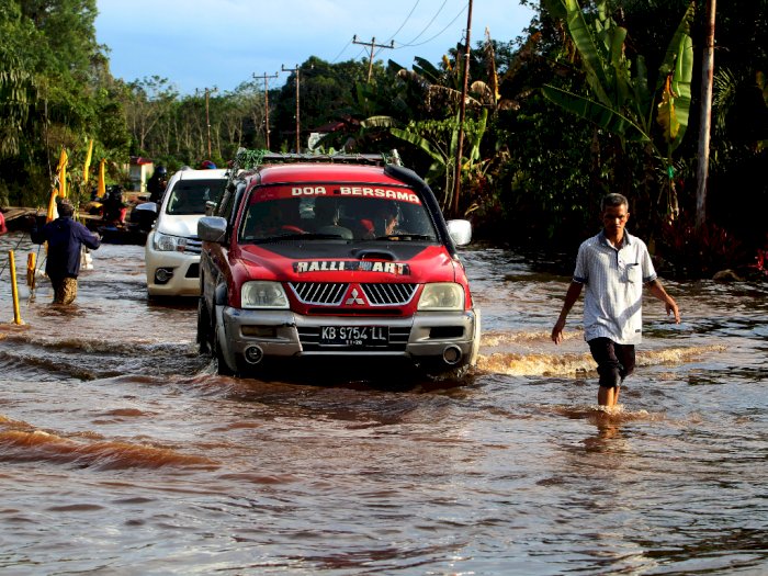 Banjir di Enam Kabupaten di Kalimantan Barat, Berikut Foto-fotonya