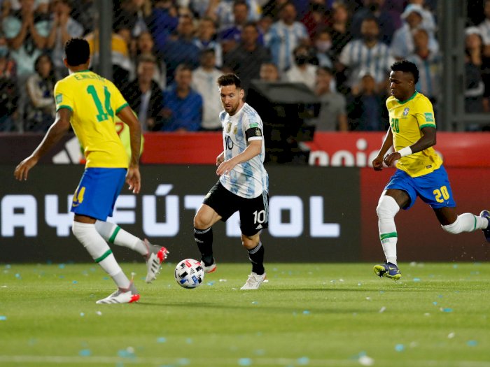 Argentina 0-0 Brazil: Tim Tango Belum Bisa Rebut Tiket Piala Dunia 2022
