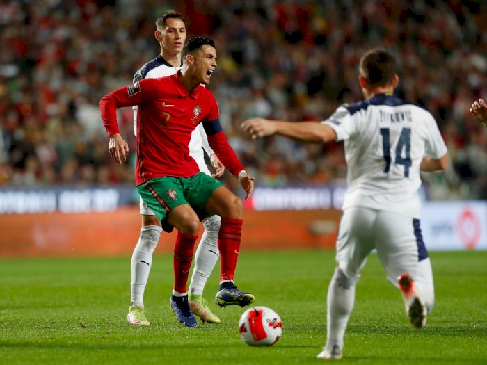  Cristiano Ronaldo Semprot Pemain Serbia dengan Kata-kata Tajam Usai Portugal Kalah