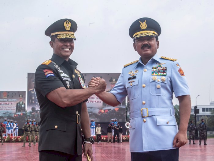 Upacara Serah Terima Jabatan Panglima TNI, Ini Foto-fotonya