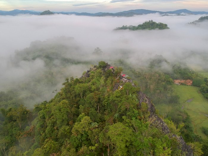 Wisata Karst Bukit Tamulun di Jambi, Berikut Foto-fotonya