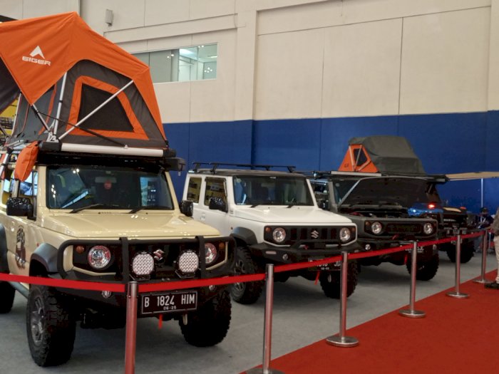 Melihat Lebih Dekat 4 Suzuki Jimny Milik YouTuber Kondang Tanah Air di GIIAS 2021
