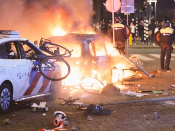 Tolak Lockdown, 3 Pengunjuk Rasa di Belanda Terluka akibat Tembakan Polisi