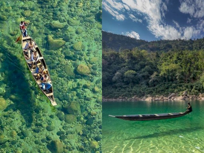 Disebut Salah Satu yang Terbersih di Dunia, Sungai di  India Ini Punya Air Sebening Kaca