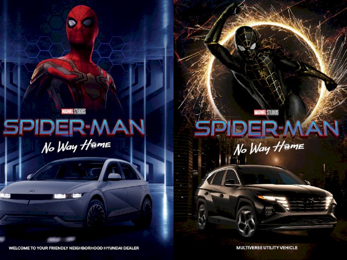 Hyundai Ioniq 5 dan Tucson Bakal Muncul di Film Spider-Man: No Way Home!