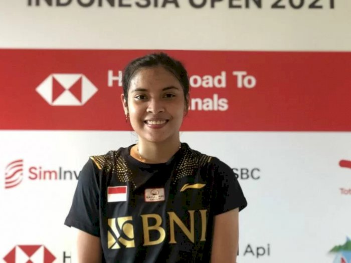 Lewati Babak Pertama Indonesia Open 2021, Gregoria Merasa Lega