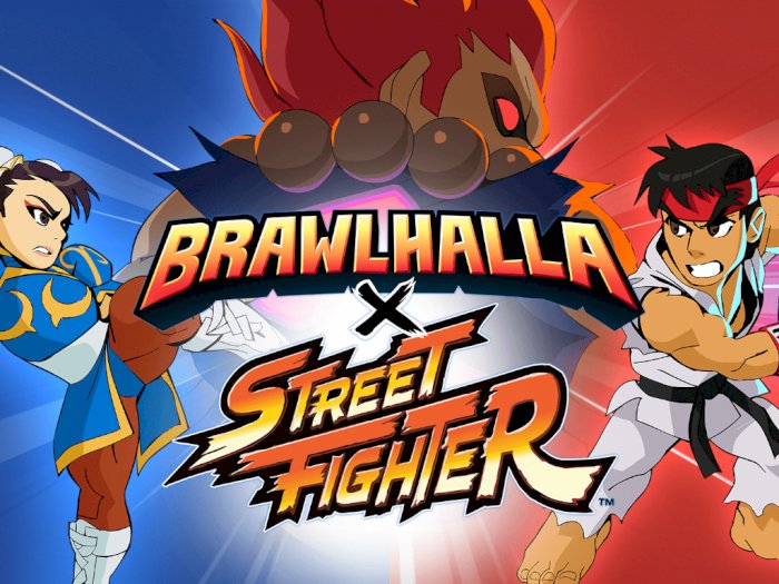 Brawlhalla Datangkan Karakter Ryu, Chun-Li, dan Akuma dari Game Street Fighter