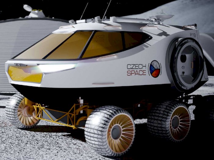Melihat Konsep Rover Penjelajah Bulan yang Terinspirasi dari Mobil Skoda Enyaq
