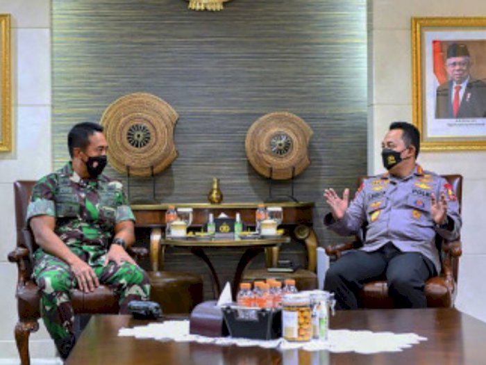 Sejumlah Menteri hingga Panglima TNI Rapat di Mabes Polri, Bahas Apa?