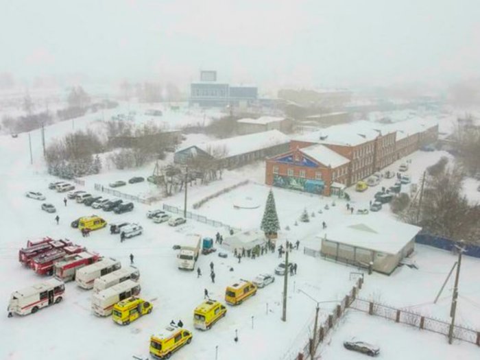 52 Orang Tewas Akibat Kebocoran Gas di Tambang Batu Bara Rusia