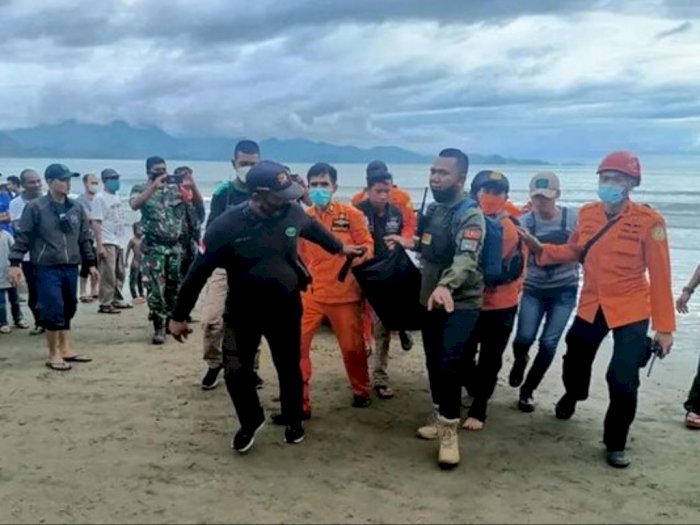 Memilukan, Tenggelam di Pantai Penyu Leupung, Seorang Santri Ditemukan Meninggal Dunia