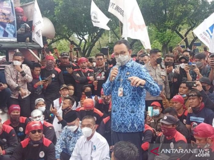Hanya Naik Rp38 Ribu, Anies Sebut Formula UMP 2022 Tidak Cocok Diterapkan di Jakarta