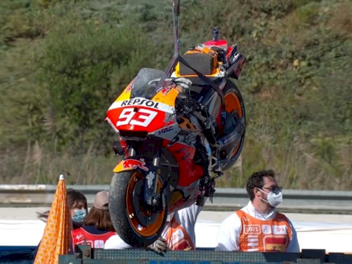 Bukan Marc Marquez, Ini Pembalap yang Paling Sering Crash Sepanjang MotoGP 2021