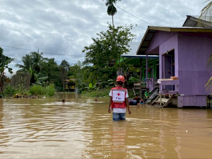 Curah Hujan Tinggi, 3 Perkampungan di Pelosok Berau Terendam Banjir