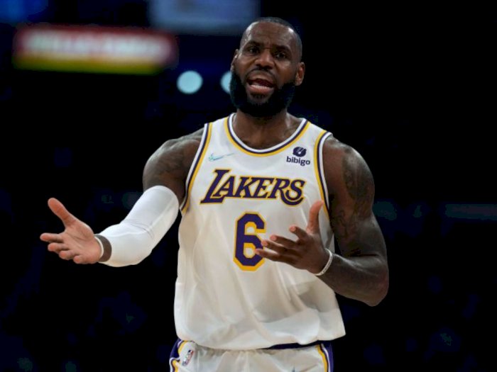 Dikabarkan Kena Covid-19 LeBron James Tidak Membela LA Lakers  vs Sacramento Kings