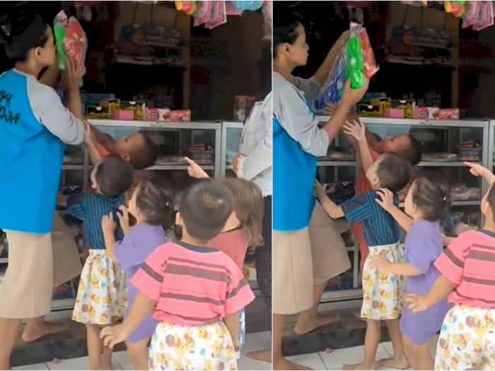 Momen Haru Anak-anak Panti Kegirangan saat Diberi Mainan, Bikin Netizen Mewek