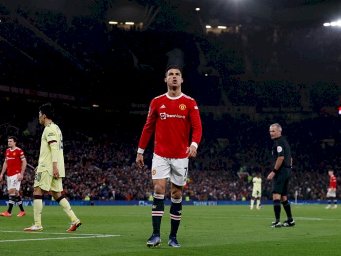 Meski Jadi Pahlawan, Ronaldo Ogah Rayakan Kemenangan MU atas Arsenal