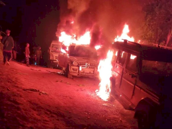 Tentara India Salah Sasaran Tembak Mati 14 Orang, Warga Marah Bakar 2 Mobil