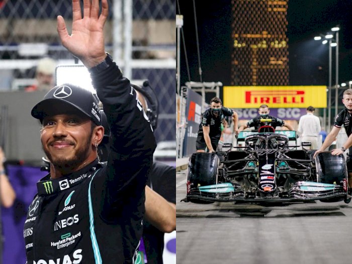 F1 Arab Saudi 2021: Lewis Hamilton Bebas dari Grid Penalty, Mercedes Didenda Rp410 Juta
