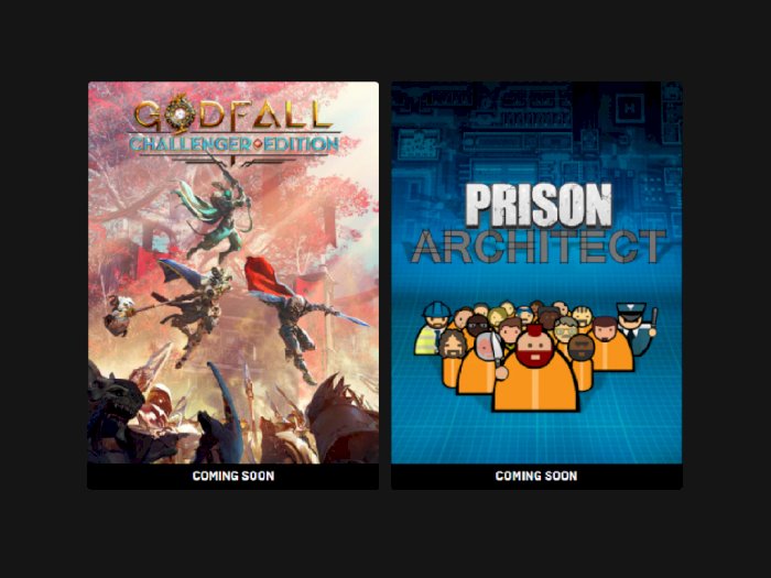 Setelah DBD, Epic Games Store Bakal Gratiskan Godfall dan Prison Architect!