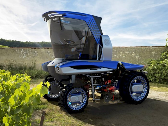 Pininfarina Desain Traktor Perkebunan yang Unik dan Futuristik
