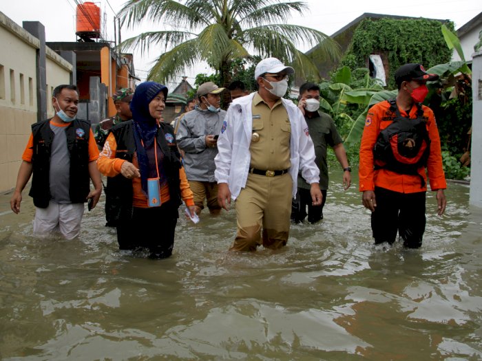 Ratusan Rumah di Makassar Terendam Banjir, Berikut Foto-fotonya