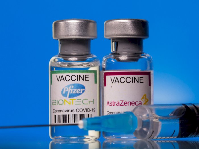 Ini Hasil Dari Campuran Tiga Vaksin COVID-19 Pfizer-AstraZeneca-Moderna