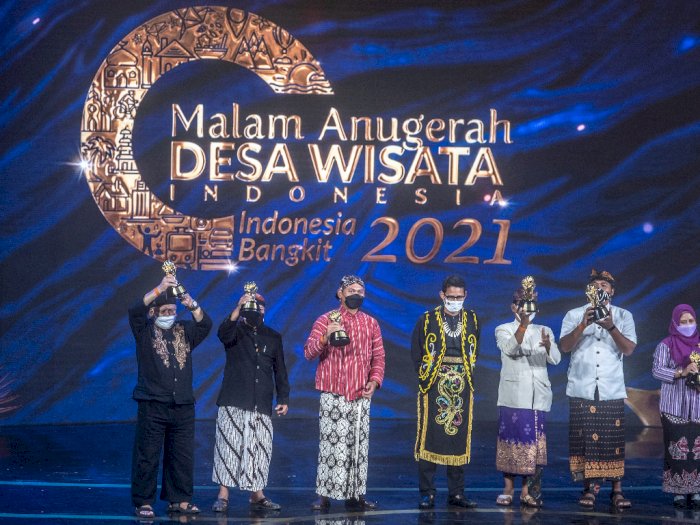 Kemeriahan Malam Anugerah Desa Wisata Indonesia 2021, Ini Foto-fotonya