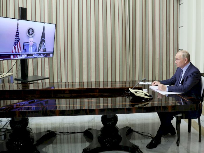 Pembicaraan Joe Biden dan Vladimir Putin Sedikit Meredakan Krisis di Ukraina